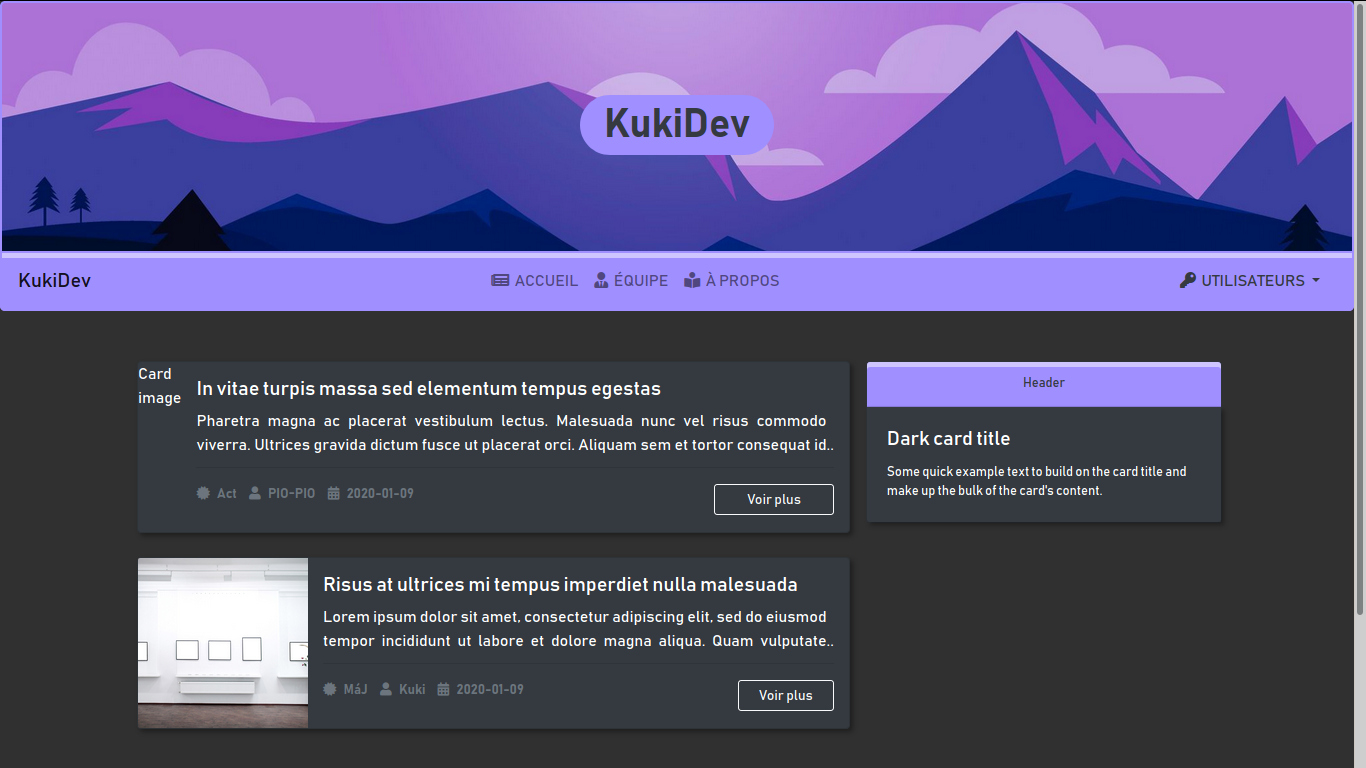 KukiDev CMS